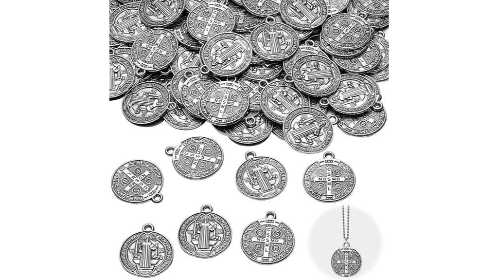 st benedict medals set