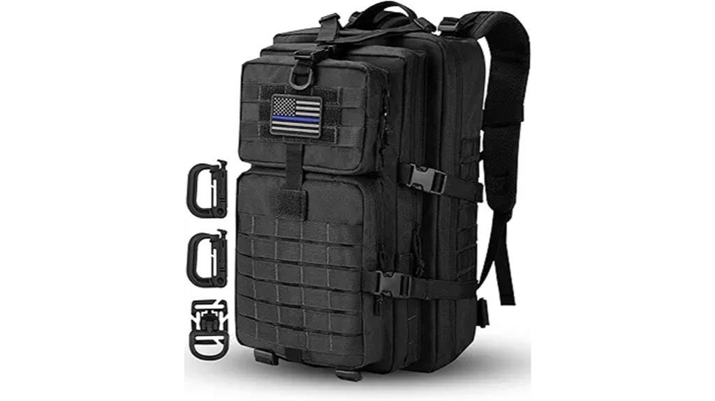 tactical molle backpack design