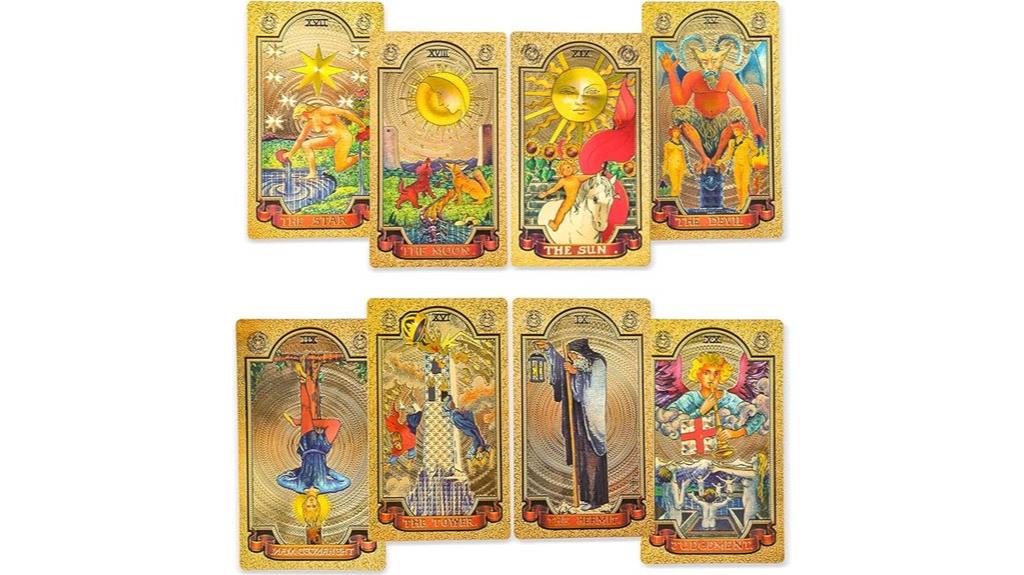 tarot cards with guidebook