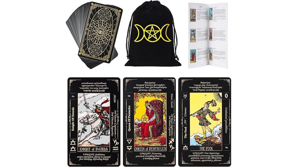 tarot deck with accessories