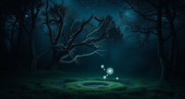 ufo sighting in forest