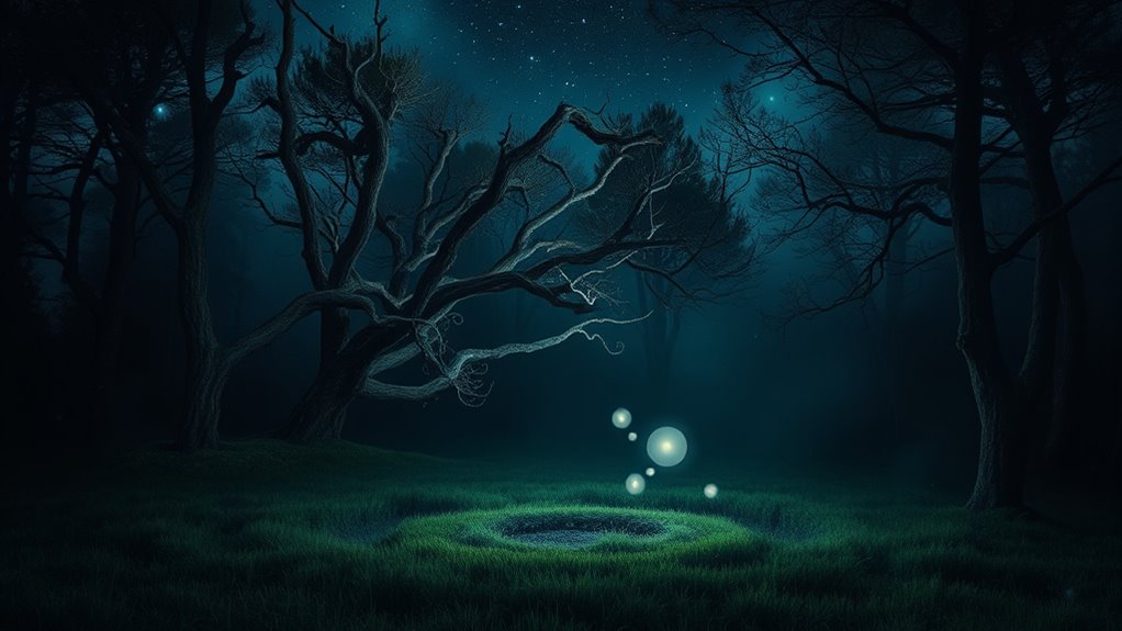 ufo sighting in forest