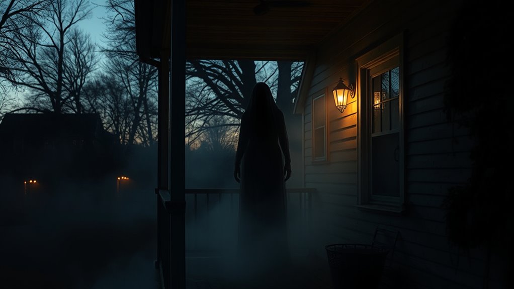 unexplained sounds and shadows