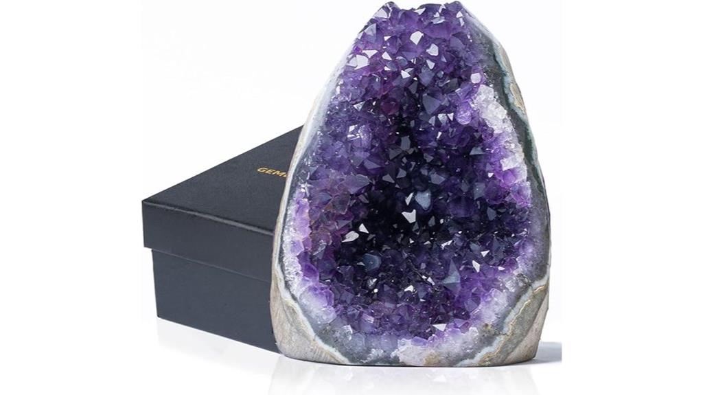 uruguayan amethyst crystal geode
