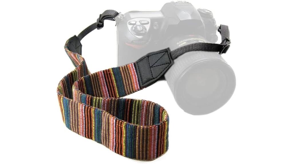 vintage adjustable camera strap