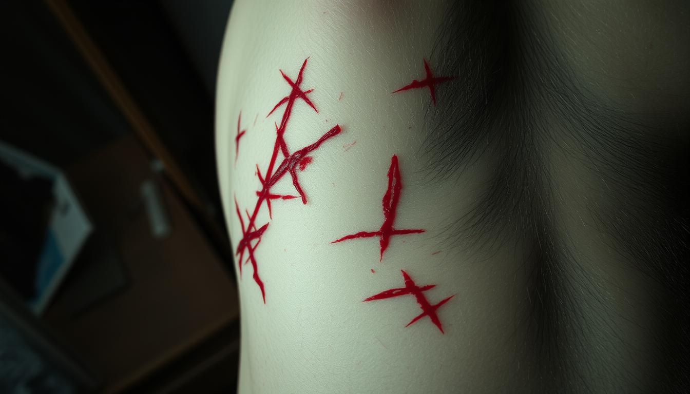 waking up with unexplained scratches on your body