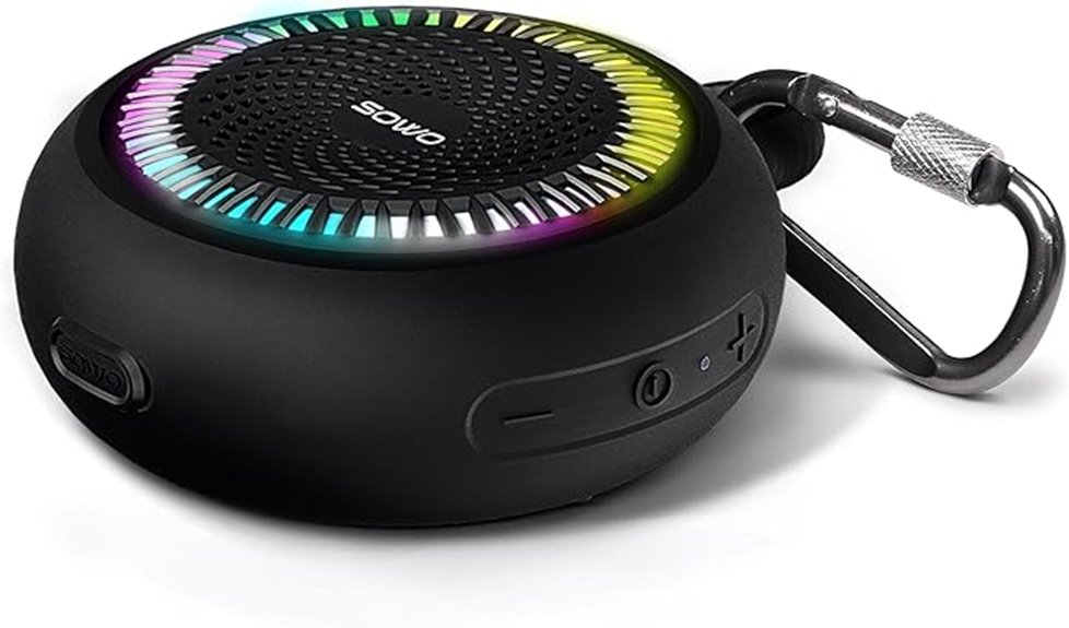 waterproof bluetooth shower speaker