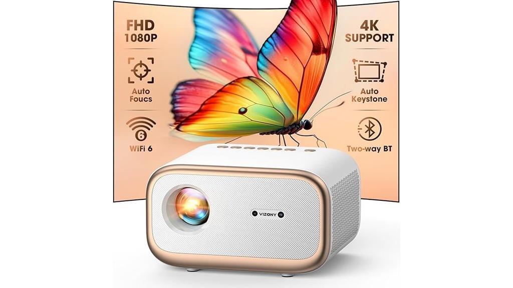 wifi and bluetooth projector