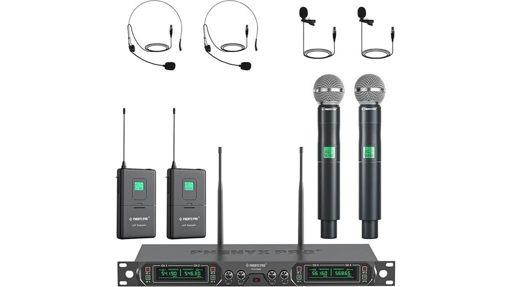 wireless microphone system bundle