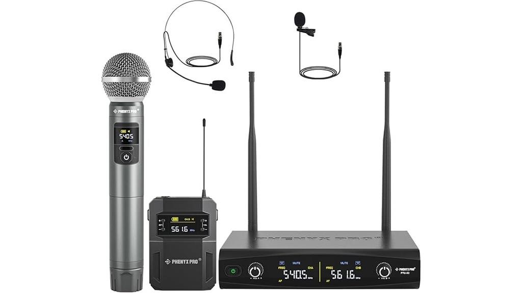wireless microphone system model