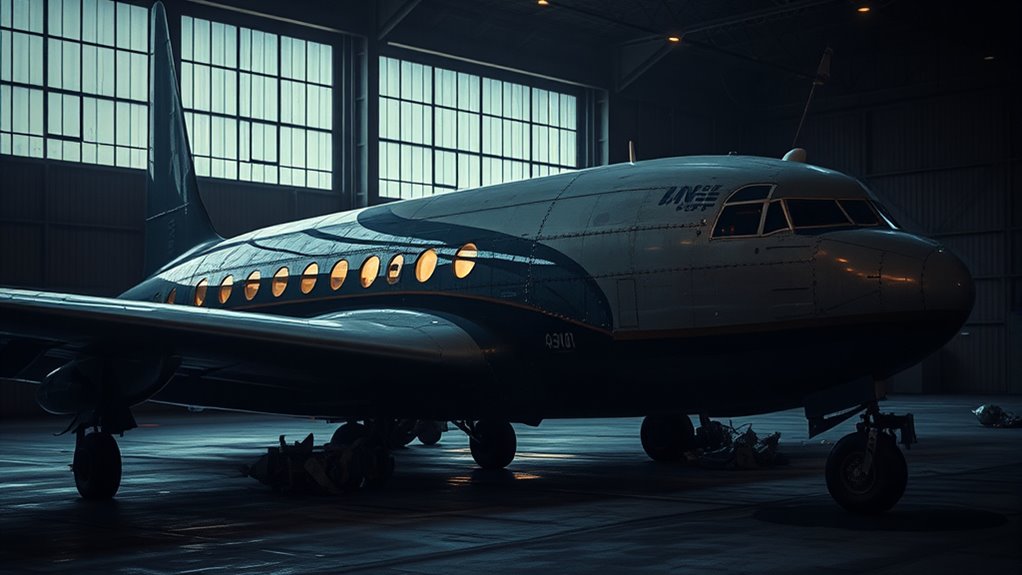 aircraft parts lingering spirits