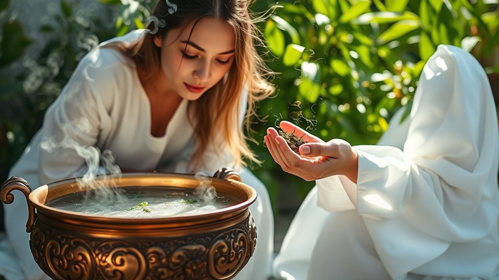 belief drives cleansing rituals