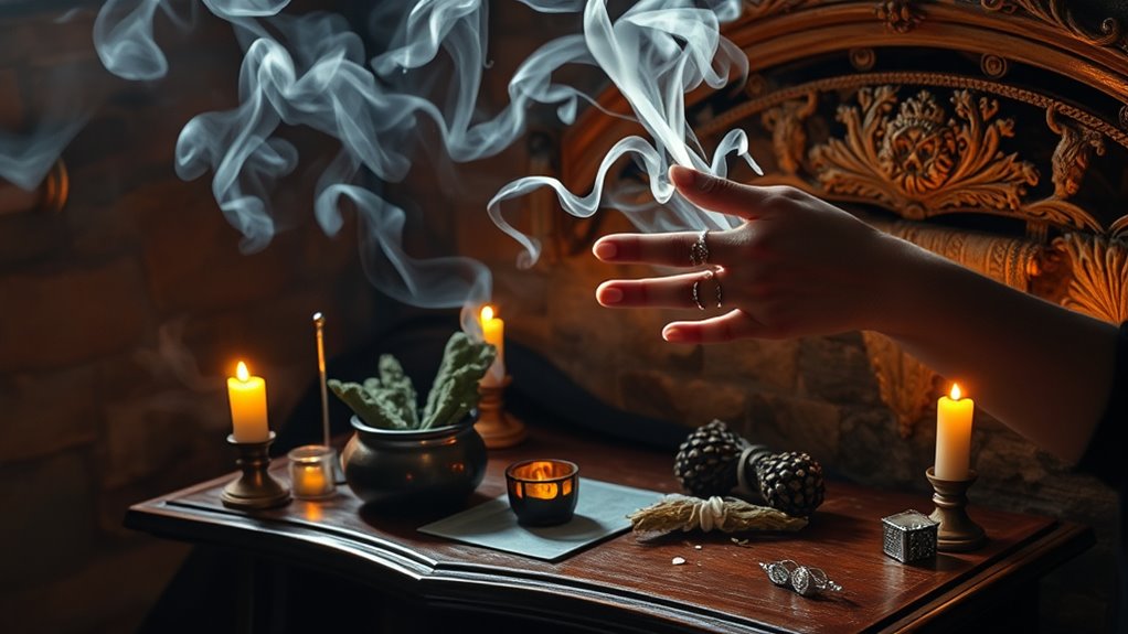 create focused sacred space