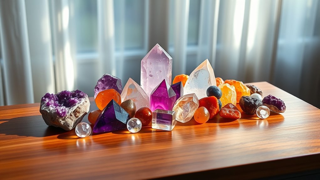 crystals balance energy flow