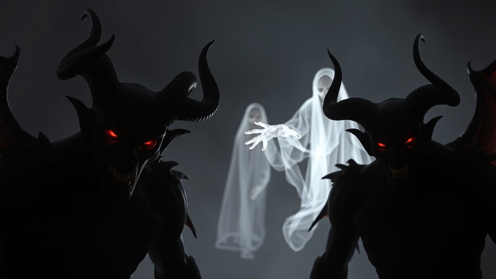 eerie supernatural visual distortions