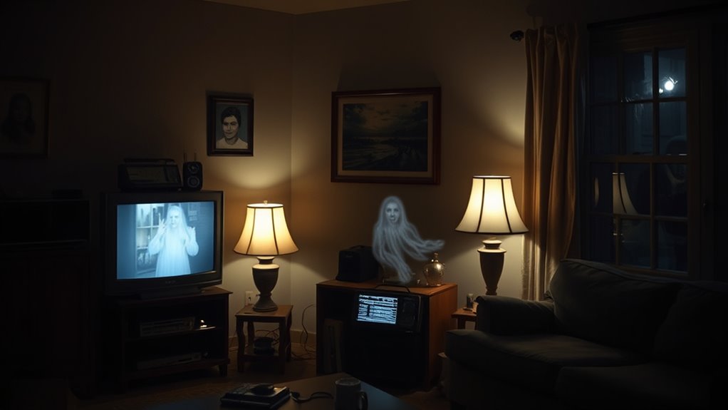 electronic interference indicates supernatural presence