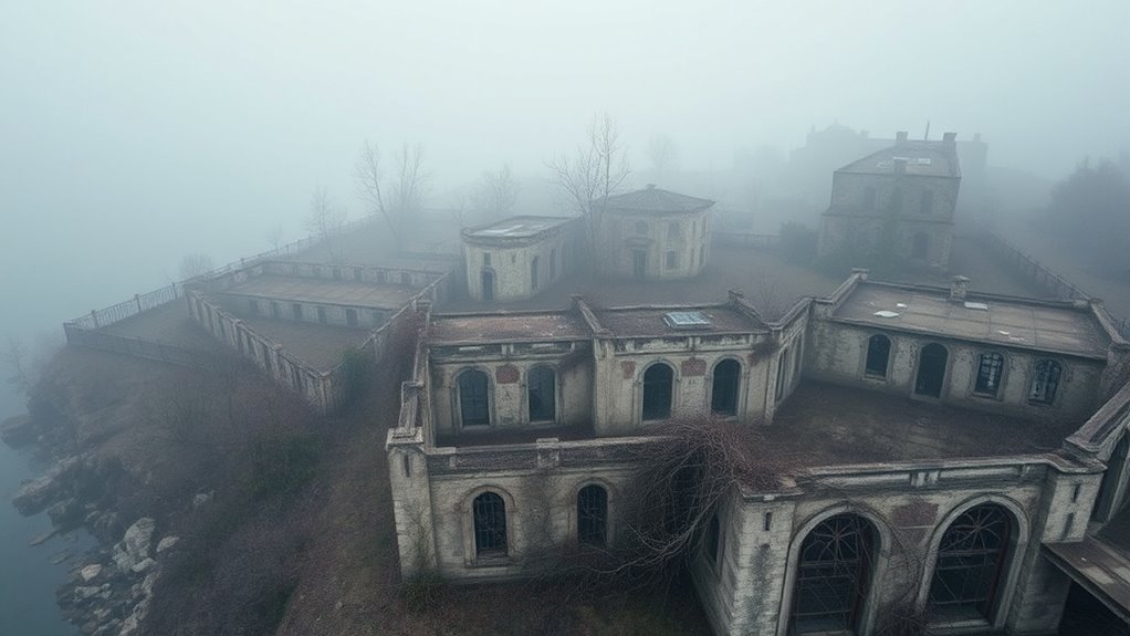 forbidden haunted decaying dangerous