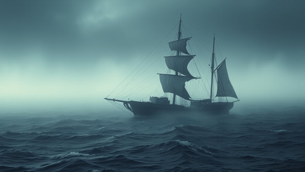 ghost ship with intact cargo