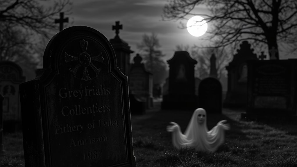 ghostly apparitions and noises