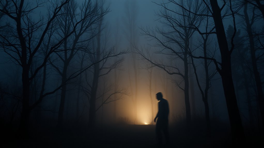 ghostly fleeting visual phenomenon