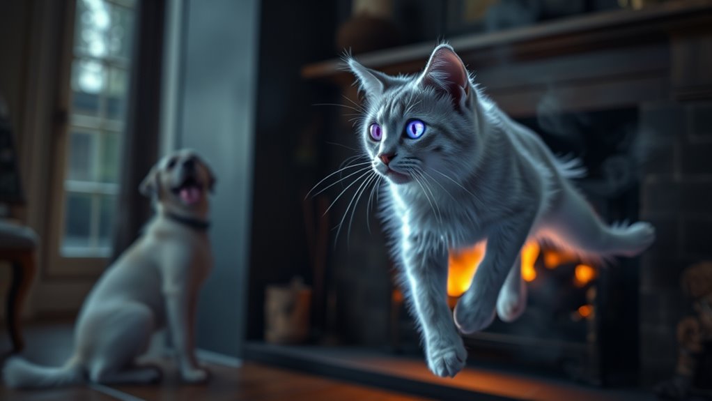ghostly pet behavior signs