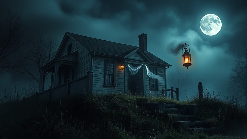 ghosts at night