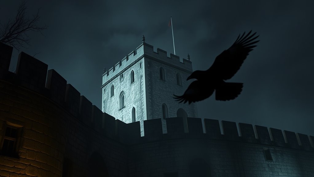 ghosts haunt historic fortress