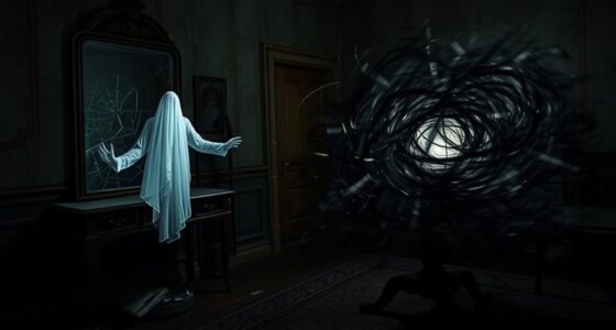 ghosts haunt peacefully