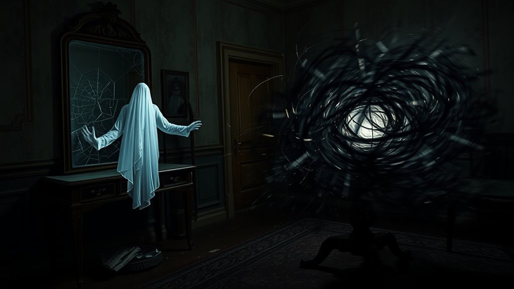 ghosts haunt peacefully