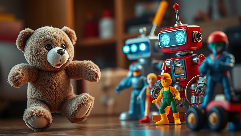 interactive toys with motion