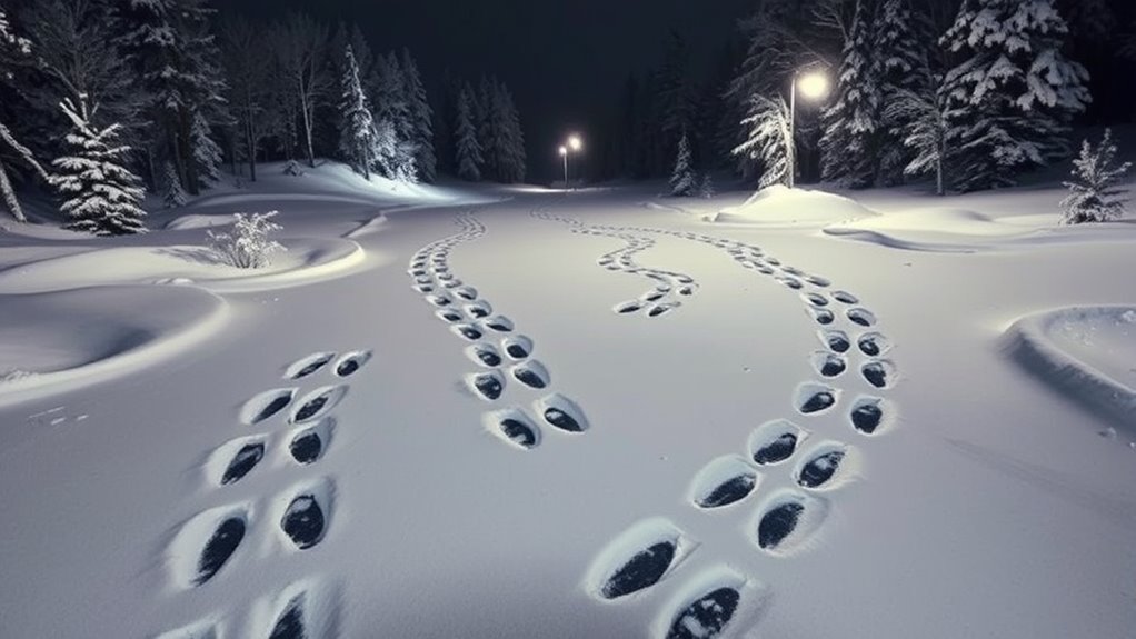 investigations into mysterious footprints