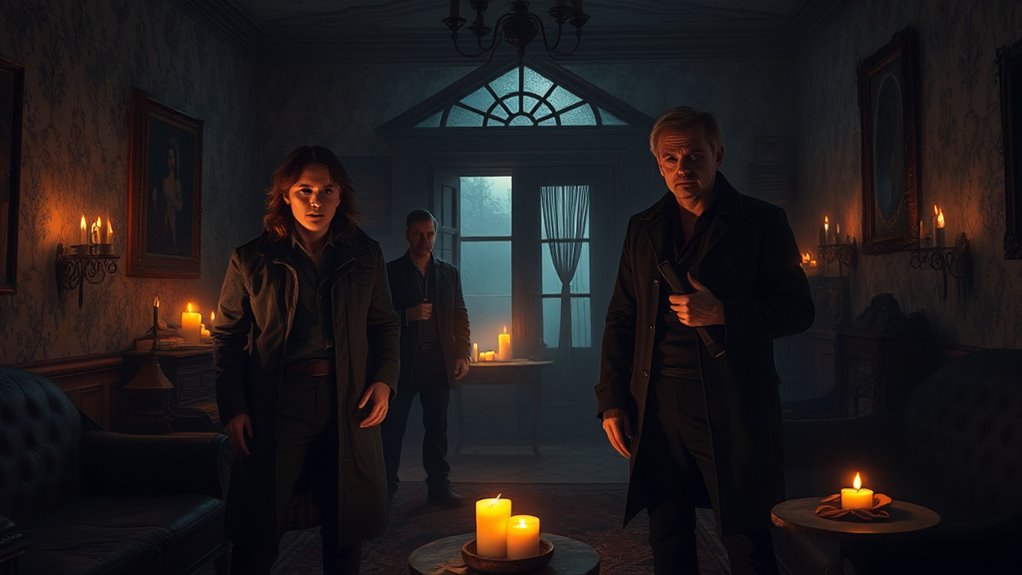 investigators overcoming haunted fear
