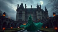 lady in green haunts ch teau