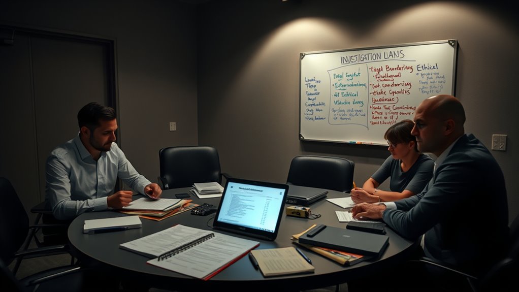 legal ethical investigation protocols