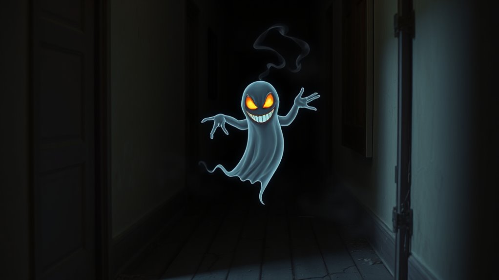 playful mysterious spirit tricks
