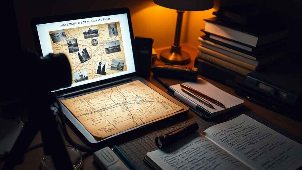 research site history and legends