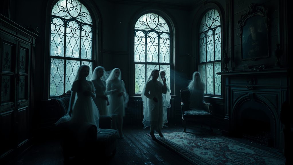 residual ghostly apparitions replay