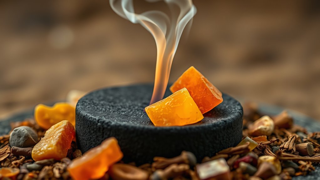 resins enhance spiritual cleansing