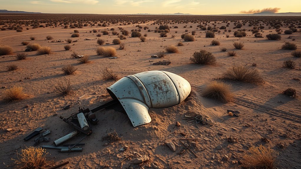 roswell debris and government cover up