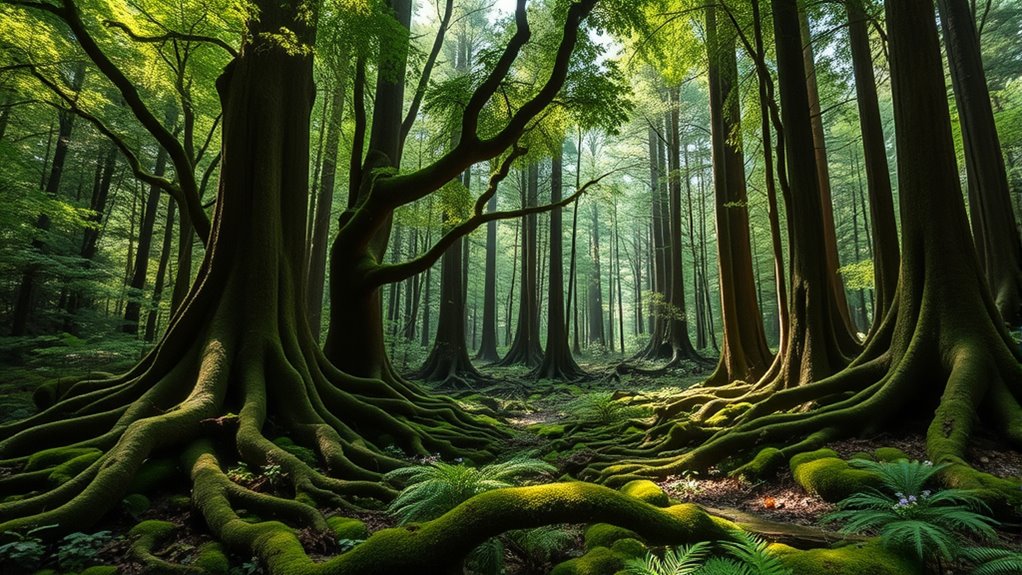 seasonal forest scenic views