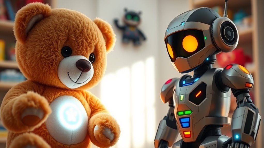 sensors enhance interactive toys