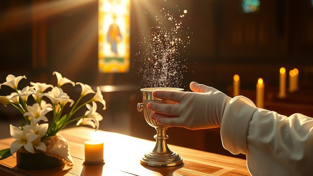 sprinkle with prayer and intention