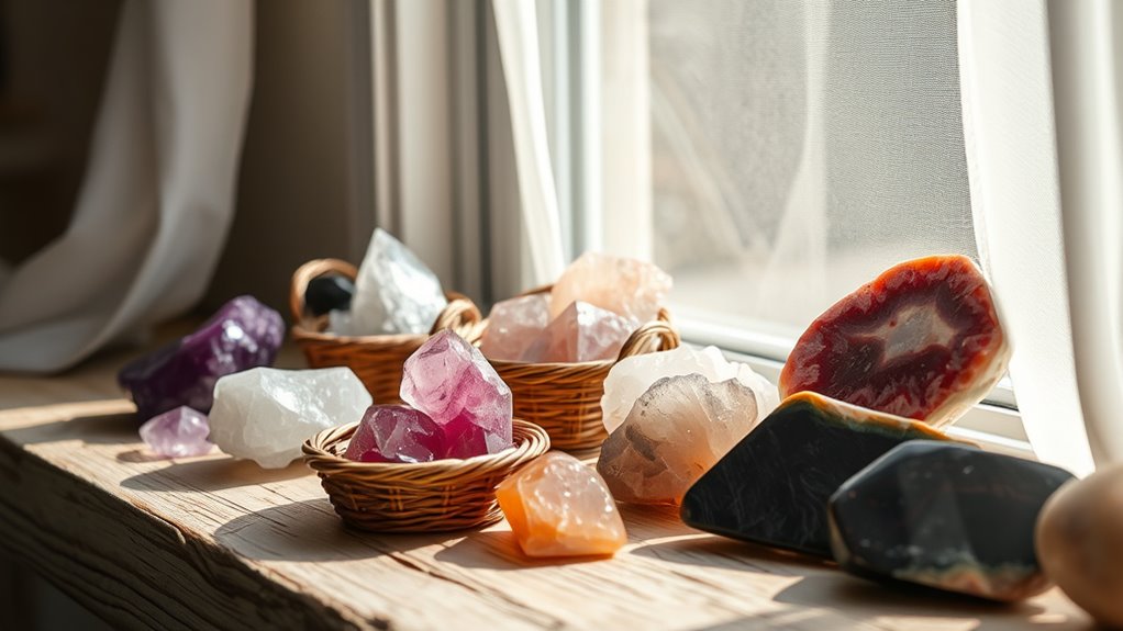 use crystals intentionally and thoughtfully