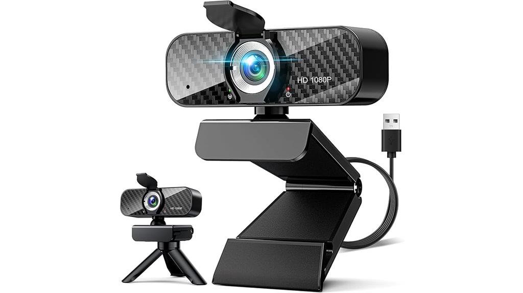 1080p webcam with microphone