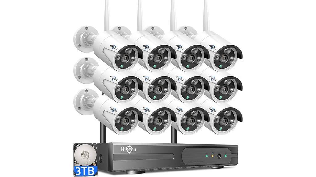 16 channel 4k wifi security