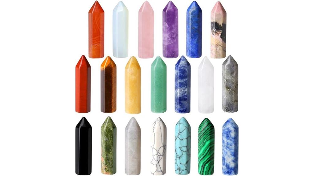 20 piece crystal set