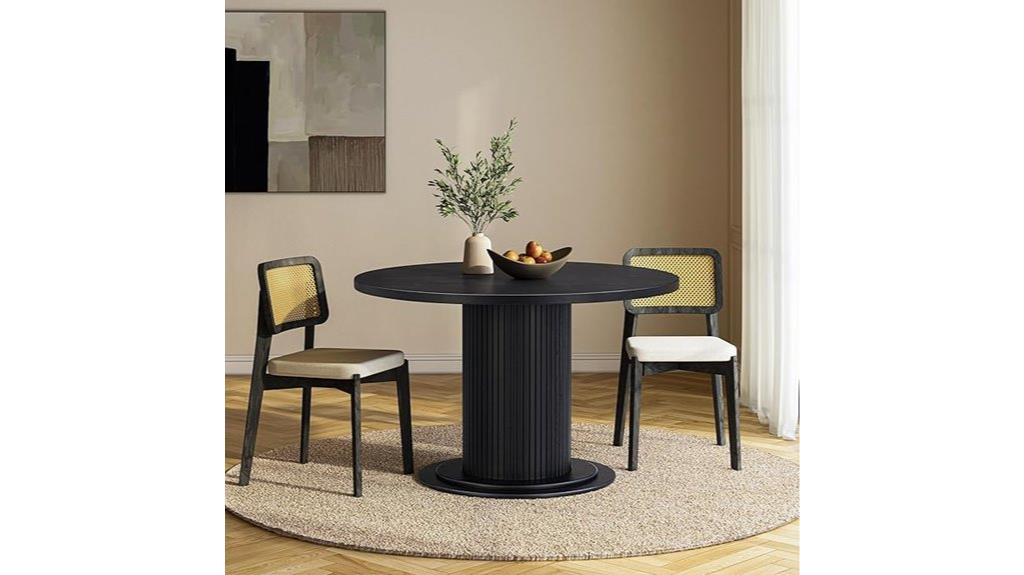 47 inch modern round table