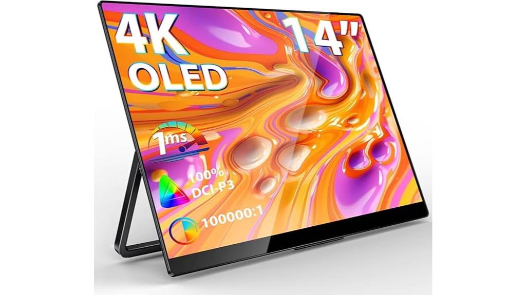 4k oled portable display