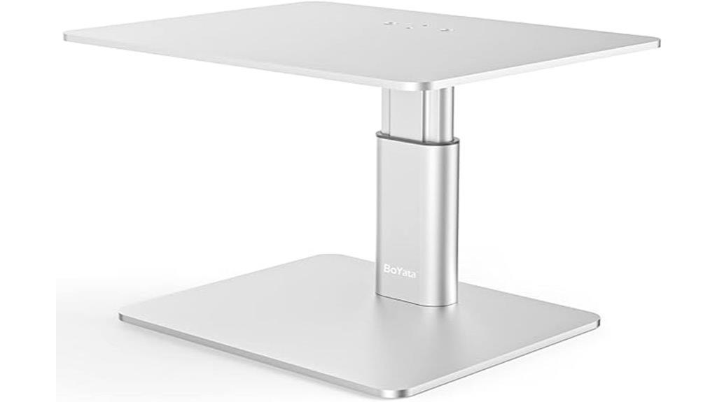 adjustable metal monitor stand
