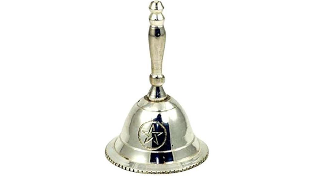 altar bell with pentagram